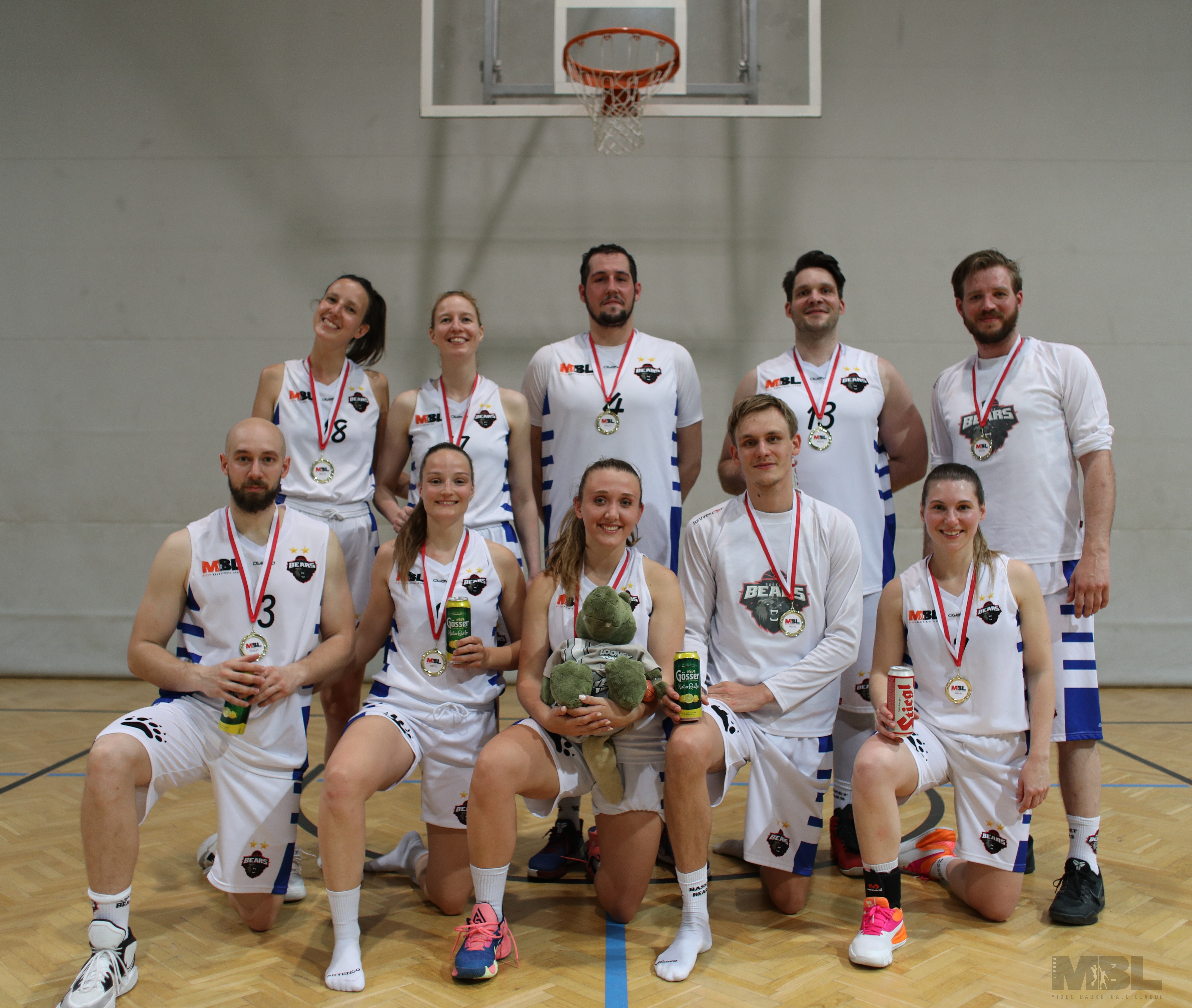 MBL-Sieger & Wiener Mixed Basketball Meister 2022/23: Basketbears (c) MBL